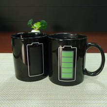 Load image into Gallery viewer, Creative Battery Magic Coffee Mug Positive Energy